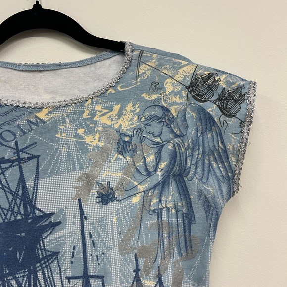 Y2K nautical angel top - Picture 3 of 8